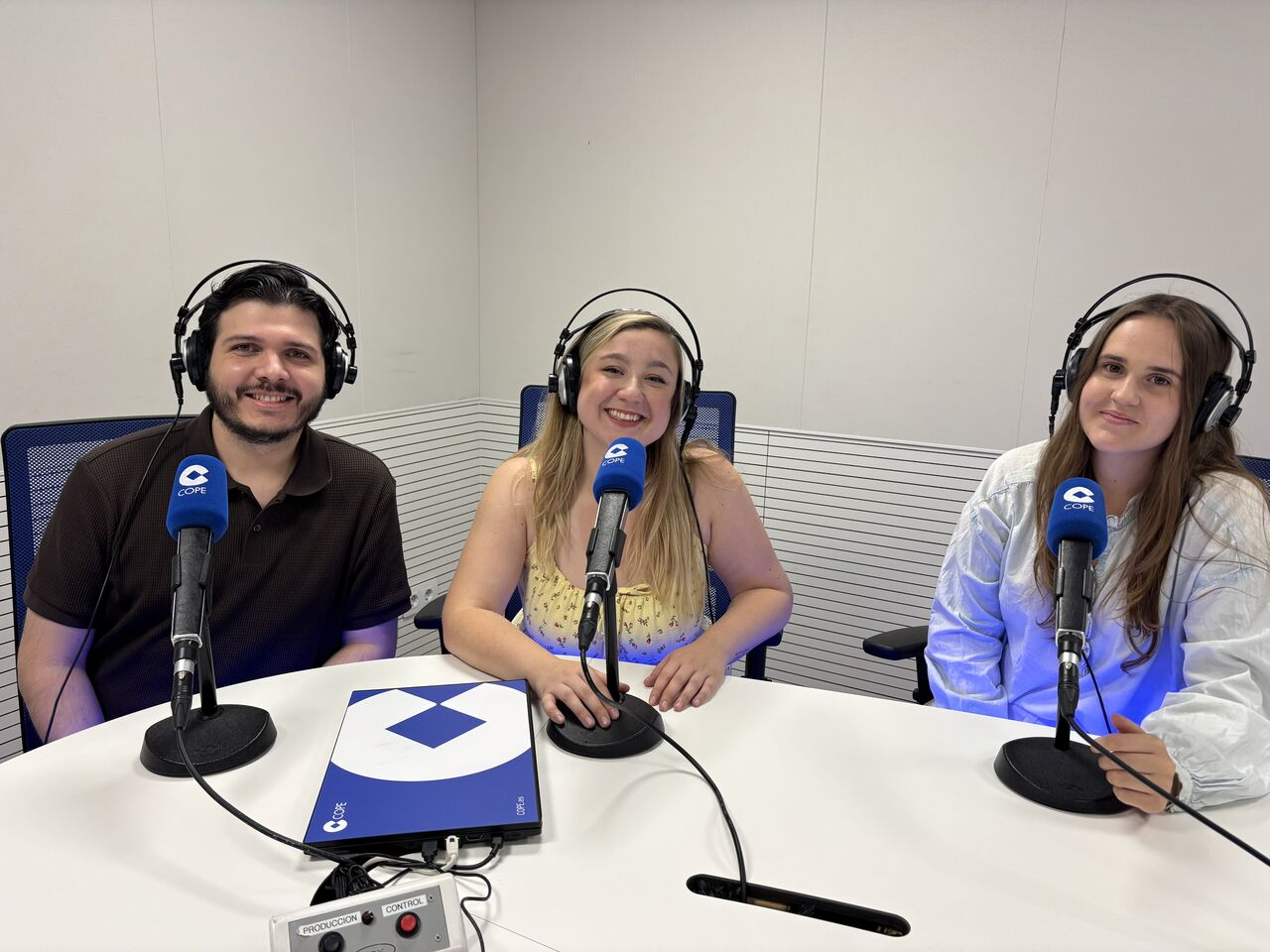 Entrevista en los estudios de COPE