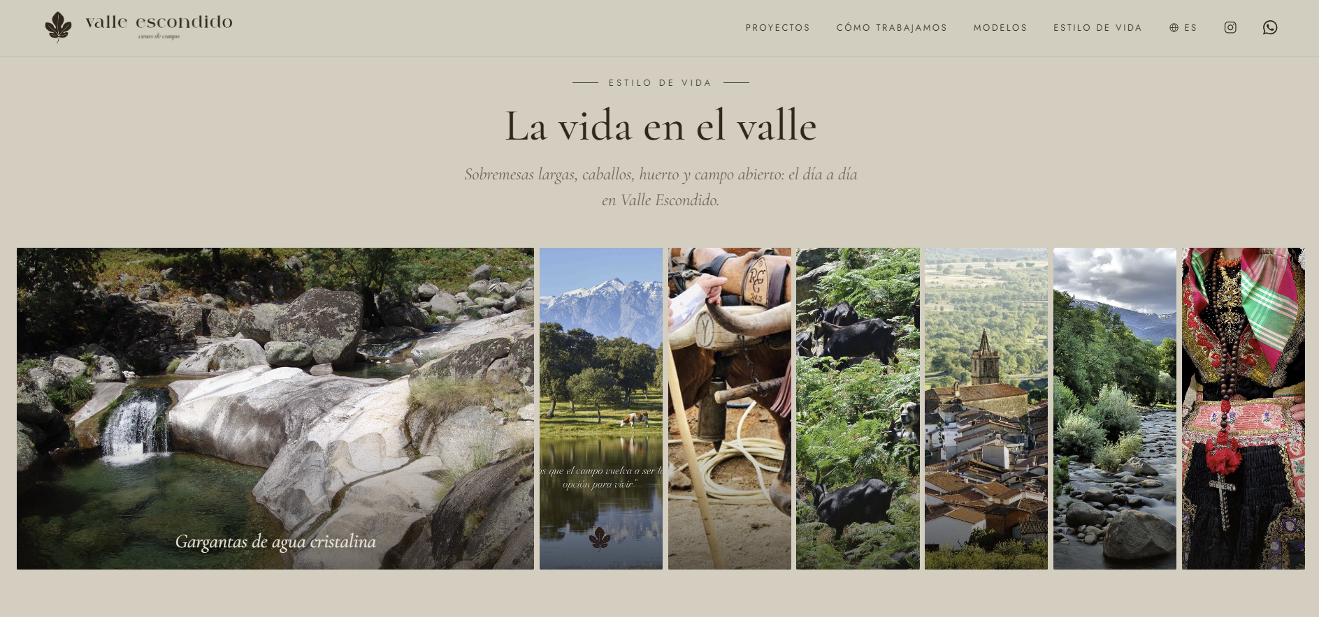 Estilo de vida: mosaico del día a día en el valle